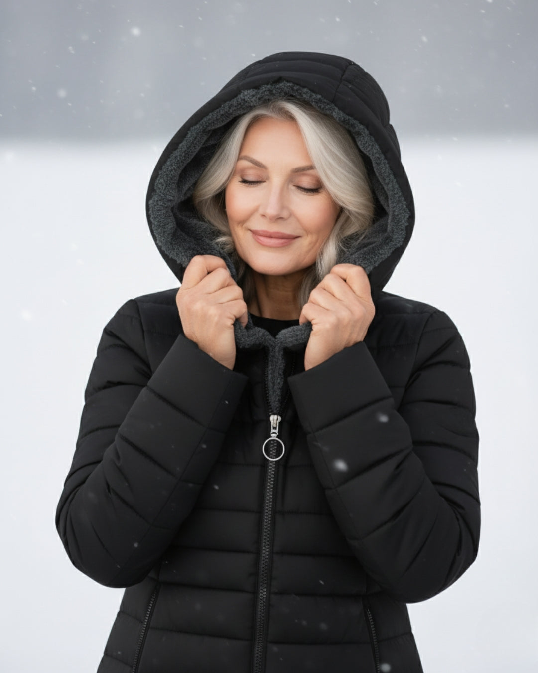 Alice | Fleece Lined Puffer Coat