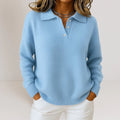 Olivia | Soft knitted sweater with collar