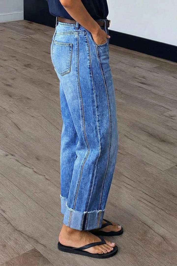 Seamora RollEdge Straight Jeans