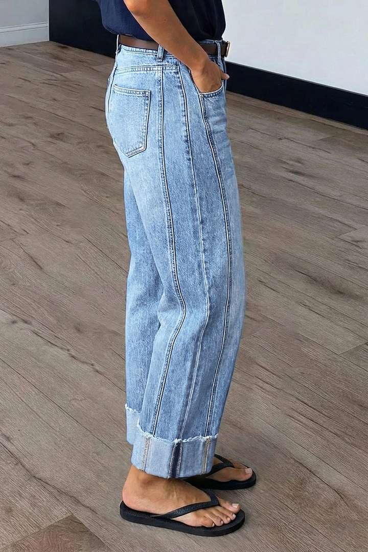 Seamora RollEdge Straight Jeans