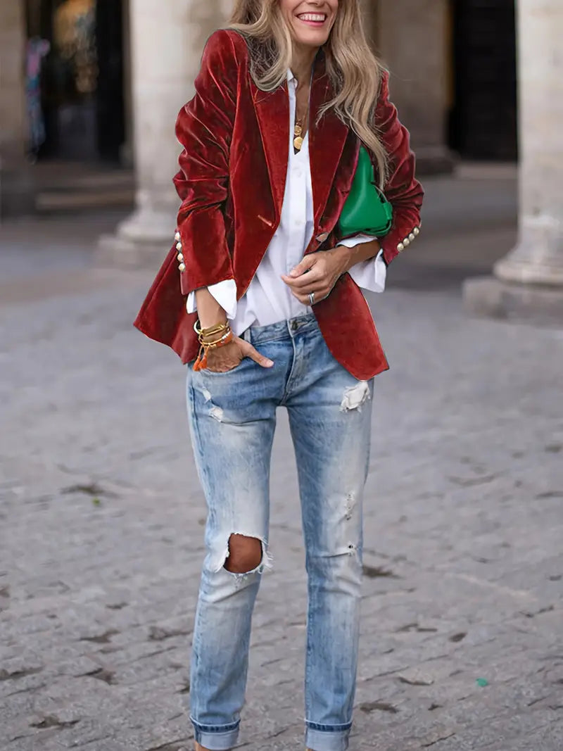 Chelsea | Velvet Jacket