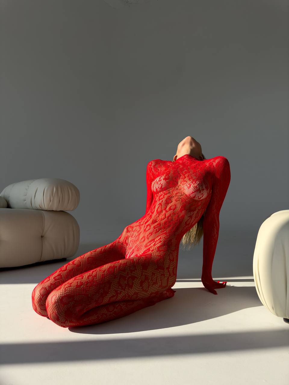 Chloé™ | Sensual Lace Bodystocking