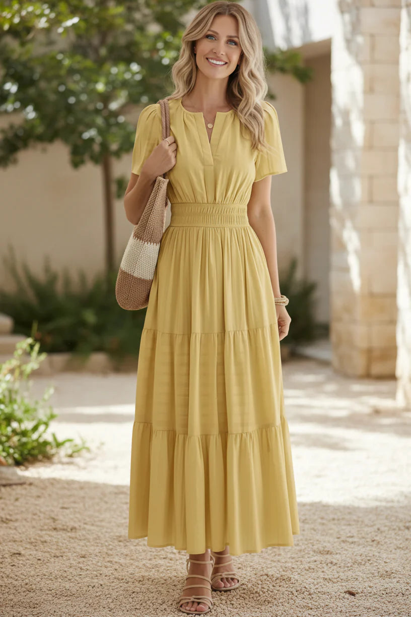 ALINA – COTTON WHISPER DRESS