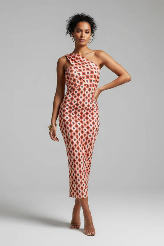 Irmgardi - Elegant Midi Dress