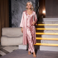 Isabella | 3-Piece Satin Robe Sleepwear Set