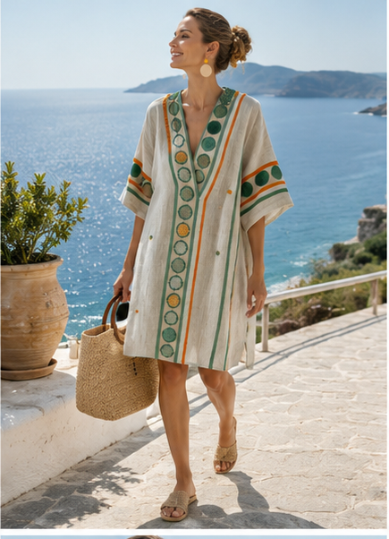 Demi - Elegant and Versatile Beach Dress for Your Perfect Summer Look