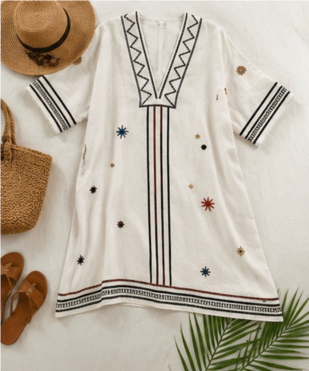 Naomi - Elegant and Versatile Beach Dress for Summery Days
