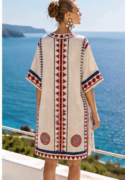 Marit - Elegant Beach Dress for a Summer Style