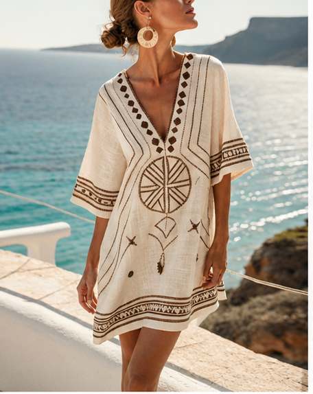Danique - Elegant Beach Dress for a Stylish Summer Look