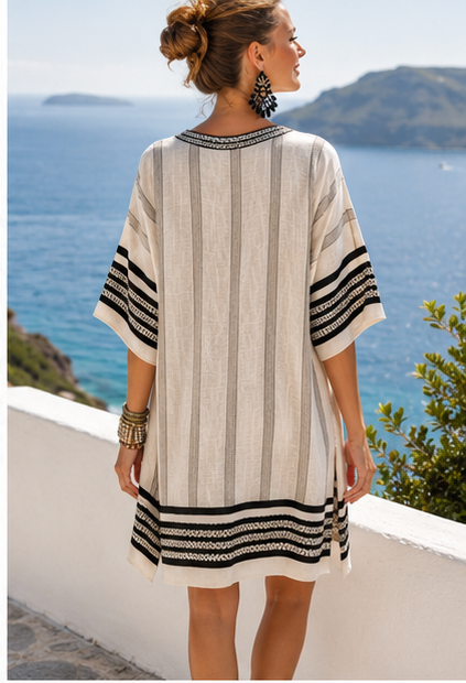 Britt - Elegant Beach Dress for Unforgettable Beach Days
