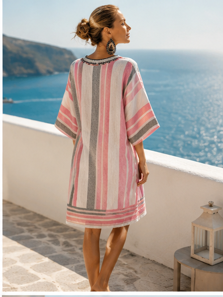 Mila - Elegant and Comfortable Beach Dress for Summer Days