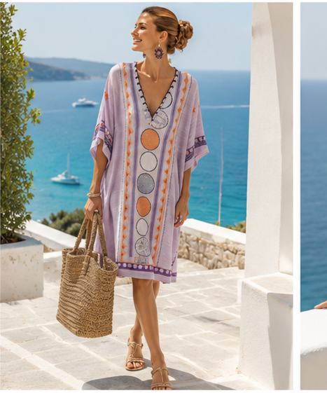 Esmee - Elegant & Comfortable Strand Dress for Effortless Beach Style