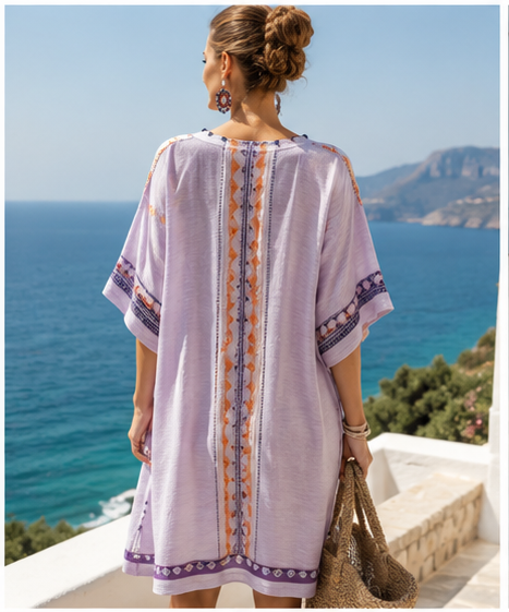 Esmee - Elegant & Comfortable Strand Dress for Effortless Beach Style