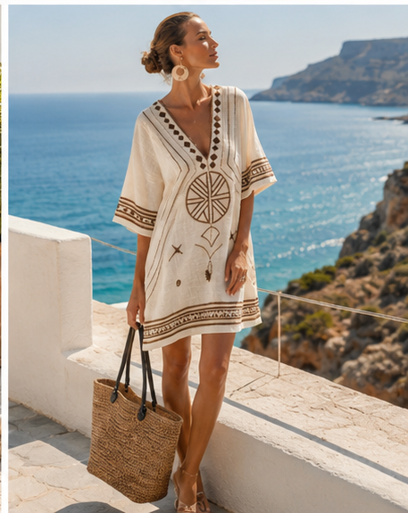 Danique - Elegant Beach Dress for a Stylish Summer Look