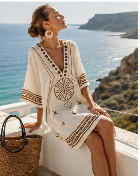 Danique - Elegant Beach Dress for a Stylish Summer Look