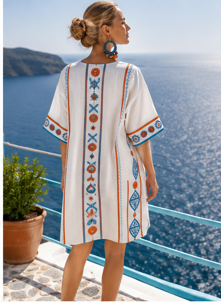 Elin - Elegant Beach Dress for Summer Parties and Beach Days