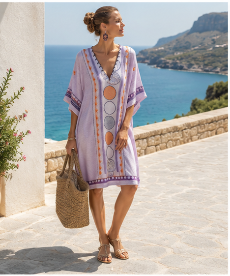 Esmee - Elegant & Comfortable Strand Dress for Effortless Beach Style